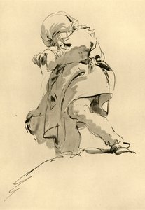 ターバンを持つ男、18世紀半ば、1928 作： Giovanni Battista Tiepolo