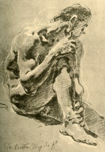 ヌード着席、1715-1716、1928