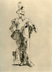 ページ、18世紀半ば、1928 作： Giovanni Battista Tiepolo
