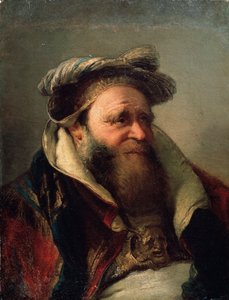 老人の肖像、1750-1770。 作： Giovanni Battista Tiepolo