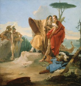 リナルドとアスカロンの魔術師 作： Giovanni Battista Tiepolo