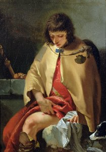 聖ロッチ、c.1730-35 作： Giovanni Battista Tiepolo