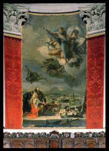 ペストから都市を届ける聖テクラ 作： Giovanni Battista Tiepolo