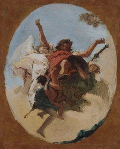 聖ロックの神格化 作： Giovanni Battista Tiepolo