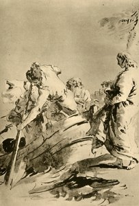 ピーターへの呼びかけ、18世紀半ば、1928 作： Giovanni Battista Tiepolo