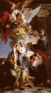 処女の教育、1732年（パネル）