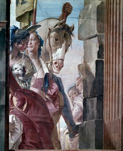 クレオパトラの側近、1746-47。 作： Giovanni Battista Tiepolo