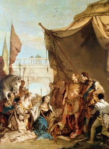 「アレキサンダーの前のダリウスの家族」、紀元前333年、c1745 作： Giovanni Battista Tiepolo