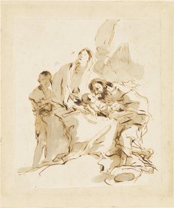 聖家族 作： Giovanni Battista Tiepolo