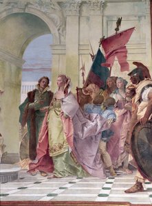 スキピオの壮大さ、詳細 作： Giovanni Battista Tiepolo