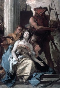 聖アガサの殉教、c1756