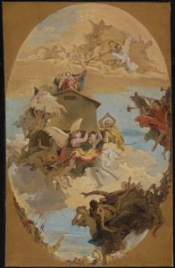 ロレートの聖なる家の奇跡 作： Giovanni Battista Tiepolo