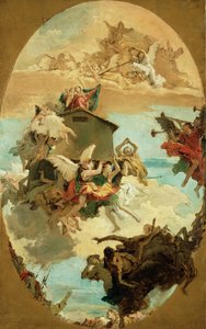 ロレートの聖なる家の奇跡 作： Giovanni Battista Tiepolo