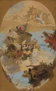 ロレートの聖なる家の奇跡、1743 作： Giovanni Battista Tiepolo