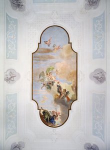 不屈の精神と慎重さ 作： Giovanni Battista Tiepolo