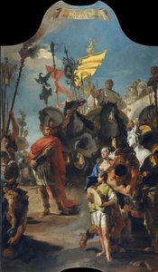 マリウスの勝利、1729 作： Giovanni Battista Tiepolo