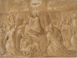 キリストの勝利 作： Giovanni Battista della Rovere