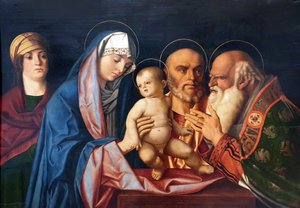 ドイツ語：Darbringung Christi im Tempel 神殿におけるキリストの贈呈