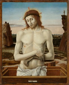 敬虔のイメージ 作： Giovanni Bellini