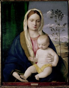 聖母子 作： Giovanni Bellini