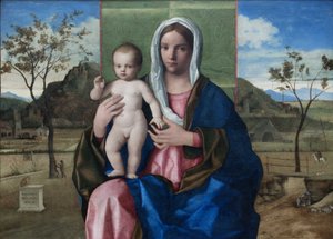 聖母子の祝福 作： Giovanni Bellini