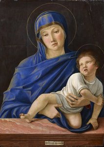子連れのマドンナ」1476年 作： Giovanni Bellini