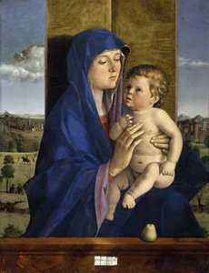 子供を連れた聖母像 1485年頃
