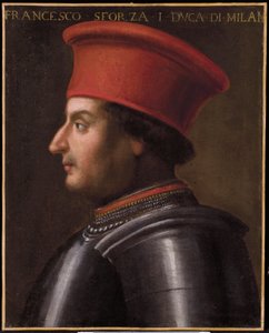 フランチェスコ・スフォルツァの肖像 作： Giovanni Bellini
