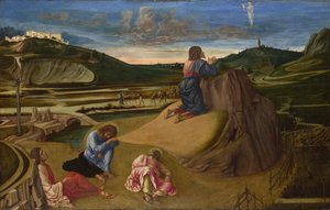 庭の苦悶、1465年頃 作： Giovanni Bellini