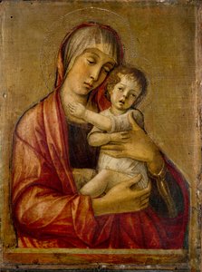 聖母子、1460 年代後半から 1470 年代前半 作： Giovanni Bellini