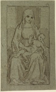 聖母子 作： Giovanni Bellini
