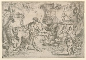 はかなさの寓意 作： Giovanni Benedetto Castiglione