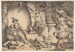 1650-51年、ユリシーズの仲間と共に動物に変わった。