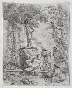 パンの祭典 作： Giovanni Benedetto Castiglione
