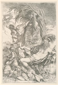 画家の天才 作： Giovanni Benedetto Castiglione