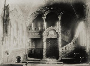 1879年後のサンクトペテルブルクのストロガノフ宮殿のハウスチャペル 作： Giovanni Bianchi