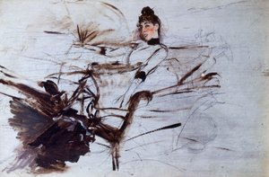 ジョヴァンニ・ボルディーニ（1842-1931）の「アライド・バンティ」。 作： Giovanni Boldini