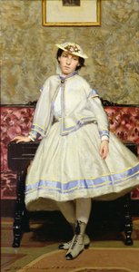 白装束のAlaide 作： Giovanni Boldini