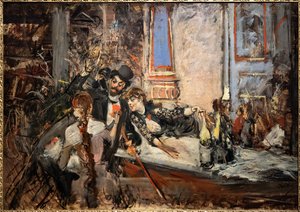 Folies Bergèressä 作： Giovanni Boldini