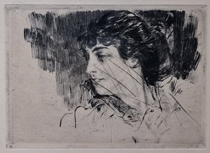 Condessa Gabrielle de Rasty 作： Giovanni Boldini