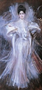 イタリア、フェラーラ、花火 作： Giovanni Boldini