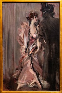 ボールを離れる 作： Giovanni Boldini