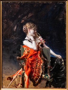 マダムX 作： Giovanni Boldini