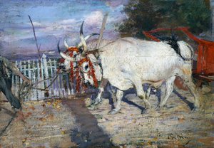 牛車 作： Giovanni Boldini