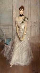 エミリアナ・コンチャ・デ・オッサの肖像 作： Giovanni Boldini