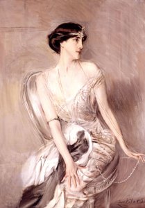 Genevieve Lantelmeの肖像、c。 1907年（絵画） 作： Giovanni Boldini