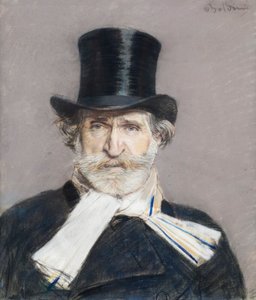 ジュゼッペ・ヴェルディの肖像 作： Giovanni Boldini