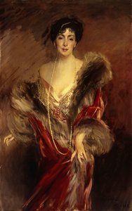 ホセフィナA.デエラズリズの肖像、1912 作： Giovanni Boldini