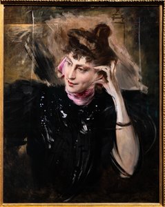 ヴェール・ピカード夫人の肖像 作： Giovanni Boldini