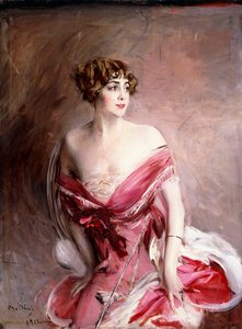 Mille。De Gillespieの肖像、La Dame de Biarritz、1912 作： Giovanni Boldini